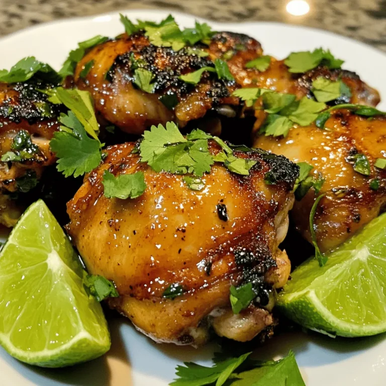 In the realm of vibrant and flavorful dishes, Spicy Honey-Lime Chicken stands out as a delightful option that beautifully balances sweet and spicy elements. This dish is not only perfect for family dinners but also shines at gatherings and makes for an excellent meal prep option throughout the week. The ease of preparation combined with the use of common ingredients makes it a go-to recipe for both novice cooks and seasoned chefs alike.