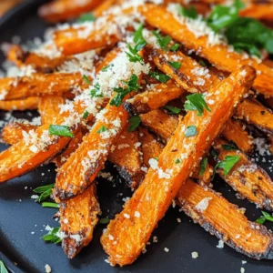 Carrots are not only known for their vibrant orange color but also for their rich nutritional profile. They are an excellent source of vitamins, particularly vitamin A, which is essential for maintaining good vision and a healthy immune system. Carrots are also high in antioxidants, which help combat free radicals in the body, reducing the risk of chronic diseases. Additionally, they are low in calories and high in fiber, making them an ideal choice for anyone looking to maintain a healthy diet. When roasted, the natural sugars in carrots caramelize, enhancing their sweetness and creating a satisfying snack.