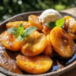 As the crisp air of autumn settles in, the market stalls brim with fruit that embodies the season’s rich flavors. Among these treasures, peaches stand out with their sweet, juicy flesh and fragrant aroma. One delightful way to enjoy these seasonal gems is by creating *Pan-Fried Peaches Delight*, a simple yet luxurious dessert that transforms fresh peaches into a warm, caramelized treat. This recipe is not only a celebration of the peach's natural sweetness but also an enticing way to showcase the flavors of fall.