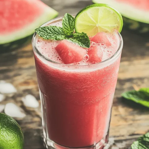 Smoothies have surged in popularity as a go-to beverage choice for those seeking a quick and nutritious option. These vibrant, blended drinks offer a perfect balance of flavor and health benefits, making them a beloved choice for breakfast, snacks, or even light meals. Among the myriad of smoothie recipes, the Watermelon Smoothie with Coconut Water stands out as a particularly refreshing and revitalizing option. This delightful concoction not only tantalizes your taste buds but also provides an array of health benefits, making it a must-try for smoothie enthusiasts and beginners alike.