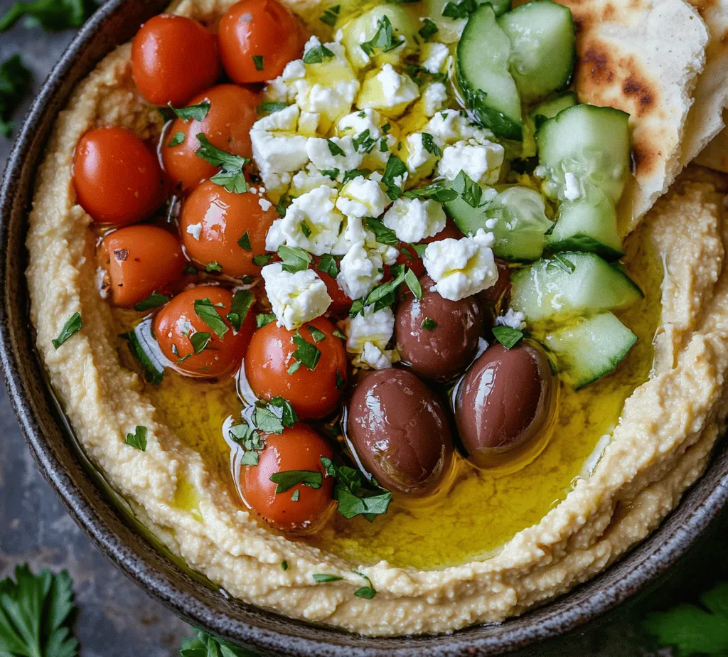 Greek style loaded hummus is a vibrant, flavorful dip that brings together the rich culinary traditions of Greece and the Middle East. Known for its creamy texture and robust taste, this delightful dish serves as a perfect appetizer and a nutritious snack that can be enjoyed any time of the day. Packed with protein from chickpeas, creamy tahini, and topped with fresh Mediterranean ingredients, this recipe is sure to impress your family and friends. In this article, we will explore the origins of hummus, the nutritional benefits of its ingredients, and provide a detailed guide on how to make this delicious Greek-style loaded hummus.