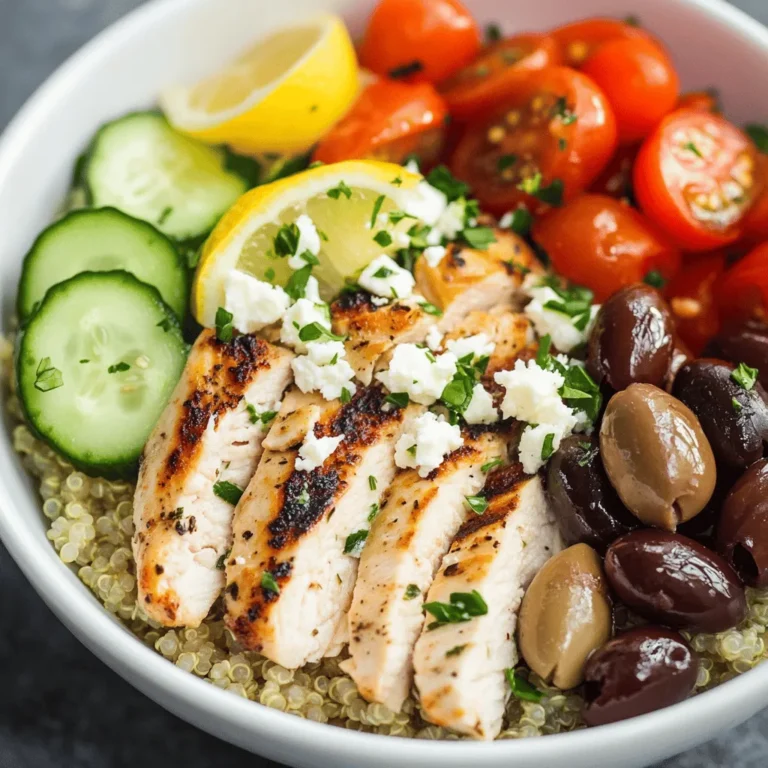 Greek cuisine is renowned for its vibrant flavors, fresh ingredients, and healthful qualities. With its emphasis on vegetables, lean proteins, and wholesome grains, it offers a perfect balance that appeals to health-conscious eaters without sacrificing taste. In today's fast-paced world, many of us seek meals that not only nourish our bodies but also tantalize our taste buds. Enter the Easy Healthy Greek Chicken Bowls—a delightful fusion of nutrition and flavor, ideal for busy lifestyles and meal prep enthusiasts alike.