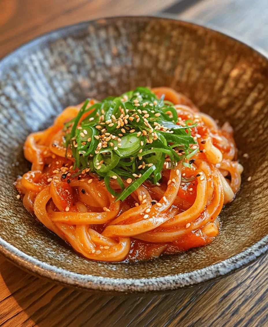 Udon noodles, originating from Japan, are thick, chewy wheat noodles that hold a special place in Asian cuisine. Their versatility allows them to be enjoyed in a variety of dishes, from hot noodle soups to chilled salads, making them a staple in many households. Udon's cultural significance extends beyond mere sustenance; they embody comfort and warmth, often evoking memories of family gatherings and traditional meals.