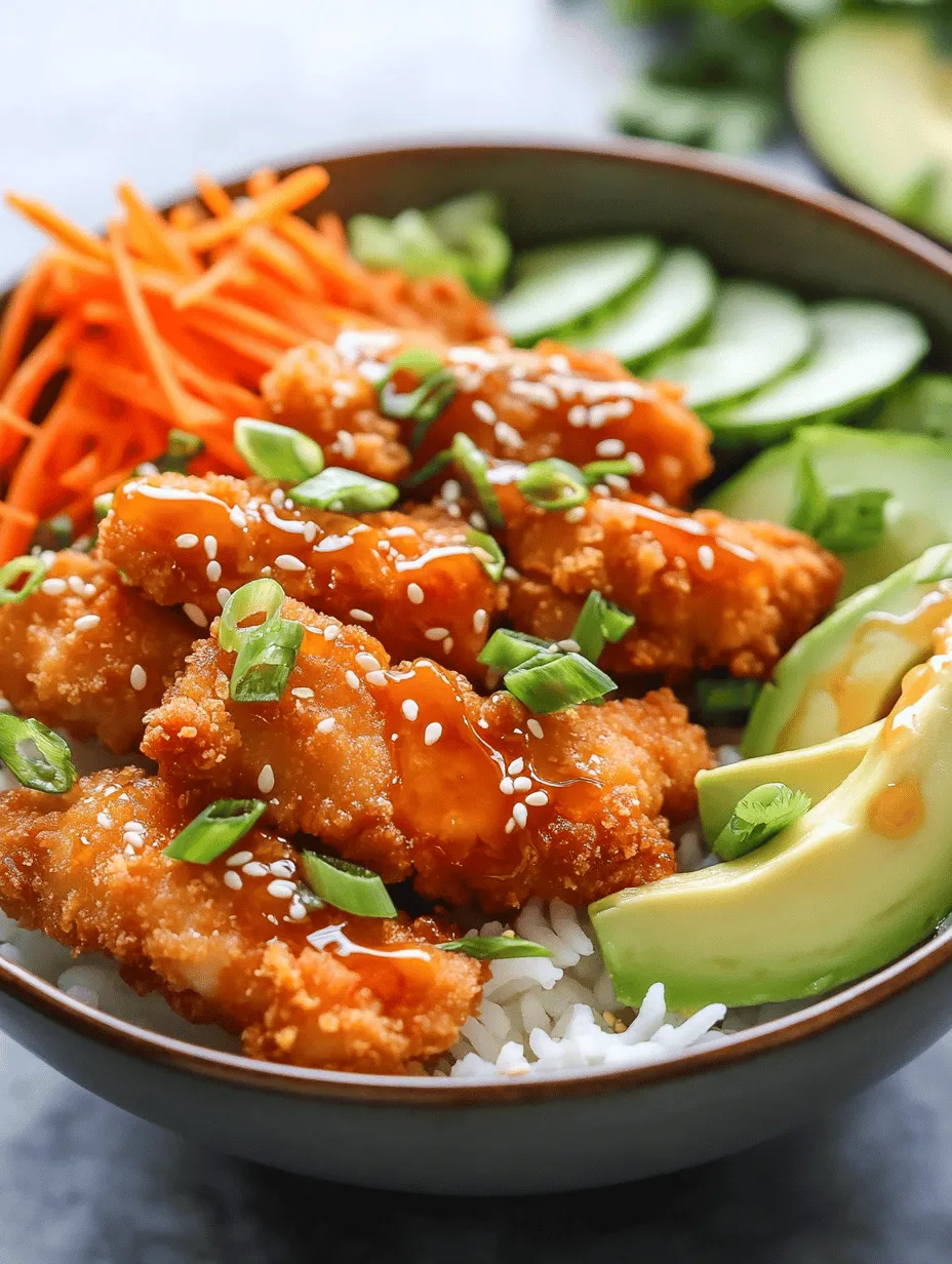 The Bang Bang Chicken Bowl has taken the culinary world by storm, captivating taste buds with its delightful combination of crispy chicken, fresh vegetables, and a rich, tangy sauce. This dish hails from Asian-inspired cuisine, where bold flavors and contrasting textures come together in a harmonious blend. With its origins rooted in Asian fusion cooking, the Bang Bang Chicken Bowl has become a popular choice in restaurants and home kitchens alike, offering a satisfying meal that appeals to both the eyes and the palate.