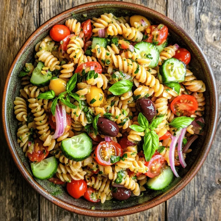 Pasta salads have long been celebrated as one of the most versatile dishes in culinary culture. They can be served warm or cold, making them ideal for a variety of occasions—from summer picnics and barbecues to cozy weeknight dinners. With endless possibilities for customization, pasta salads can cater to various tastes and dietary preferences. Among the many delightful variations, the Zesty Lemon Basil Pasta Salad stands out as a particularly refreshing and nutritious option.