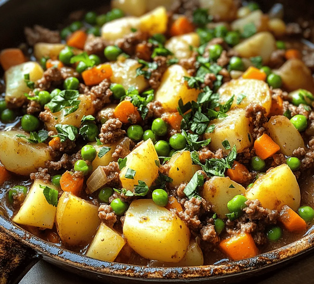 In the realm of comfort food, few dishes resonate quite like the classic combination of ground beef and potatoes. This dish, affectionately dubbed 