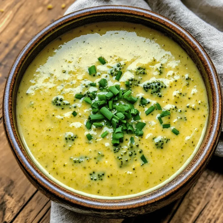 When the weather turns chilly, or you simply need a warm hug in a bowl, nothing beats a creamy soup. The soothing texture and rich flavors of a well-crafted soup can transport you to a place of comfort and warmth. Among the myriad of soup options, Creamy Broccoli Cheese Bliss stands out as a nutritious and delicious choice. This delightful recipe not only satisfies your taste buds but also provides a wealth of health benefits, making it an excellent option for families and individuals alike.
