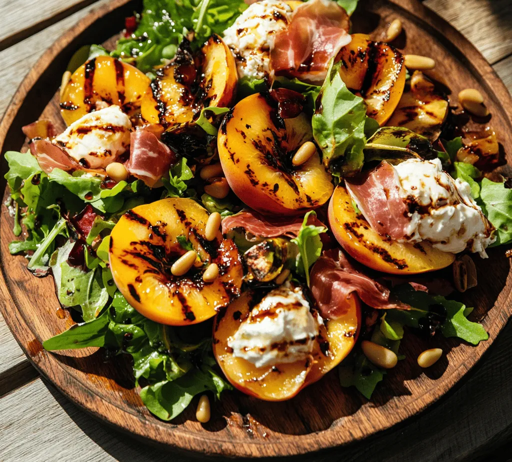 As the warm sun graces us with longer days and vibrant colors, summer brings with it an opportunity to indulge in fresh, wholesome salads. These seasonal delights not only provide a refreshing respite from the heat but also celebrate the bounty of nature's harvest. In the realm of summer salads, the Grilled Nectarine Burrata Prosciutto Salad stands out as a delightful fusion of flavors and textures that tickle the taste buds and nourish the body.