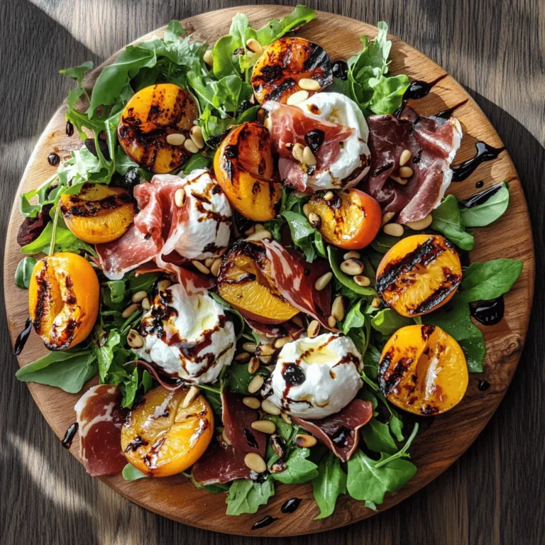 As the warm sun graces us with longer days and vibrant colors, summer brings with it an opportunity to indulge in fresh, wholesome salads. These seasonal delights not only provide a refreshing respite from the heat but also celebrate the bounty of nature's harvest. In the realm of summer salads, the Grilled Nectarine Burrata Prosciutto Salad stands out as a delightful fusion of flavors and textures that tickle the taste buds and nourish the body.