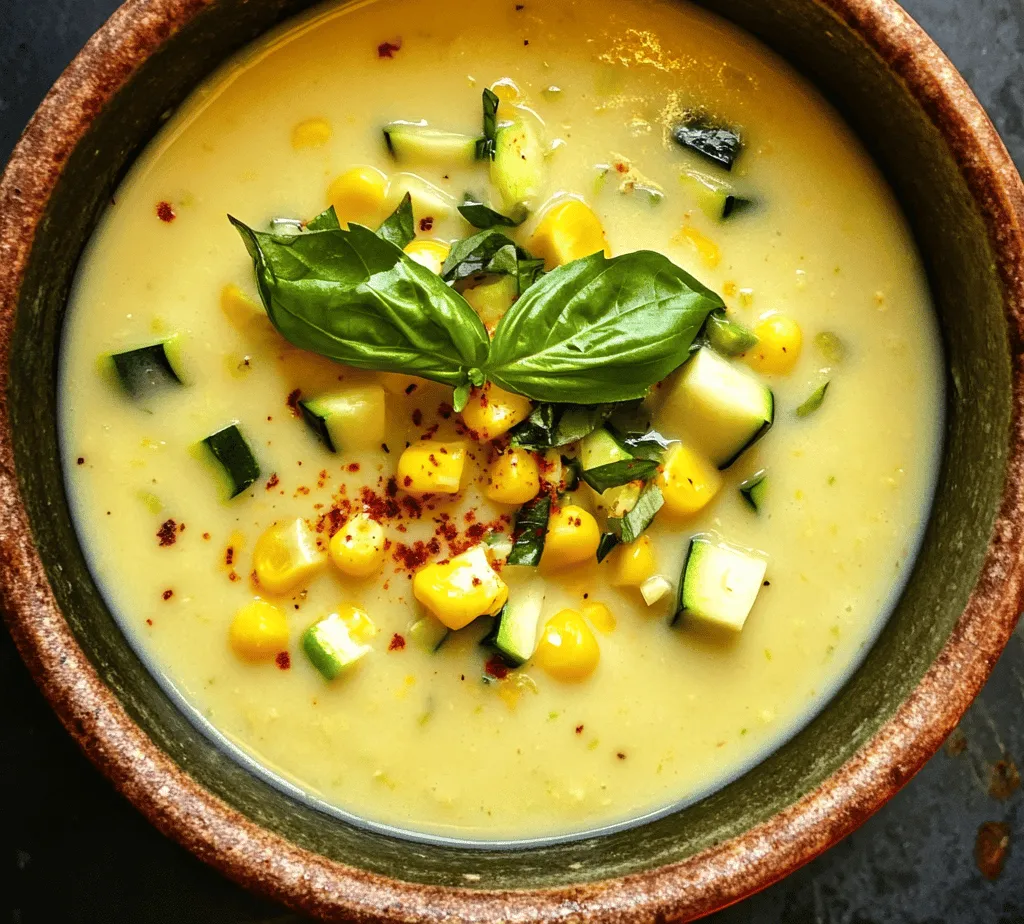 Summer is a season that brings with it a bounty of fresh, vibrant ingredients, perfect for creating light and nourishing meals. As temperatures rise, the desire for hearty yet refreshing dishes grows. One such dish that embodies the essence of summer cooking is a delightful creamy corn and zucchini chowder. This chowder not only showcases the best of seasonal produce but also offers a comforting, satisfying meal that is easy to prepare on a warm day.