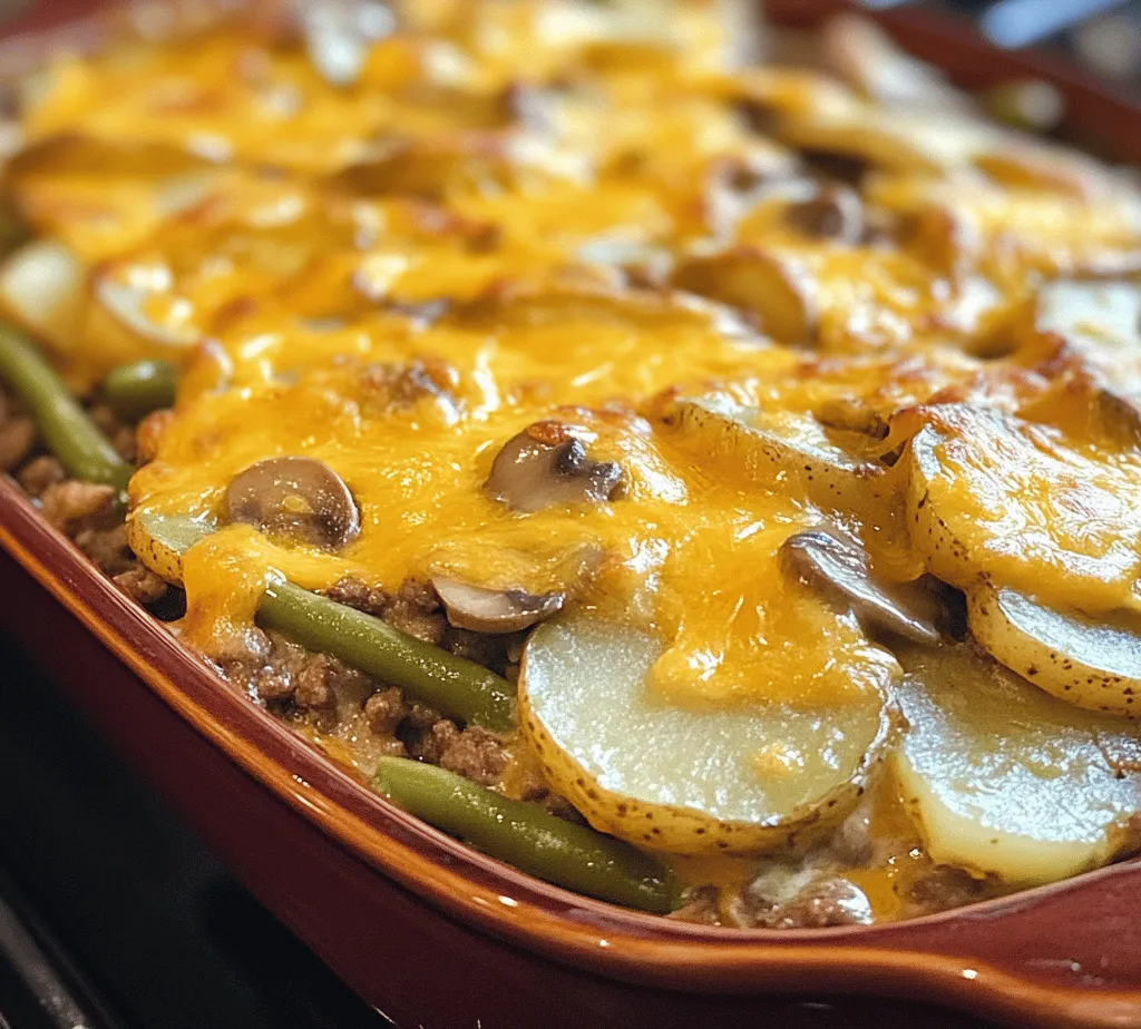 Hobo Casserole is the epitome of a comforting, hearty dish that takes you back to simpler times. This classic meal combines ground beef, potatoes, and a medley of flavorful ingredients, making it a beloved choice for family dinners and gatherings. The beauty of Hobo Casserole lies in its simplicity and the way it brings together staple ingredients to create a dish that’s not only satisfying but also incredibly easy to prepare.