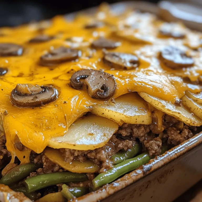 Hobo Casserole is the epitome of a comforting, hearty dish that takes you back to simpler times. This classic meal combines ground beef, potatoes, and a medley of flavorful ingredients, making it a beloved choice for family dinners and gatherings. The beauty of Hobo Casserole lies in its simplicity and the way it brings together staple ingredients to create a dish that’s not only satisfying but also incredibly easy to prepare.