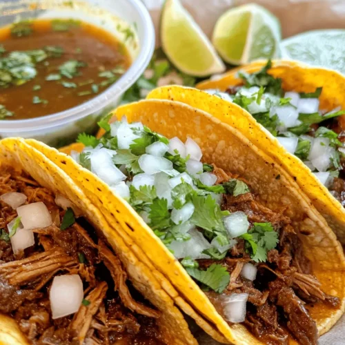 Birria tacos have taken the culinary world by storm, captivating food lovers with their rich flavors and comforting textures. Originating from the Mexican state of Jalisco, these tacos are more than just a meal; they are a celebration of cultural heritage and tradition. Traditionally made with slow-cooked meats, birria is infused with a unique blend of spices and chiles that creates an unforgettable taste experience. The tacos are often served with a side of consomé, a savory broth that enhances the flavors of the dish, making it a favorite among locals and food enthusiasts alike.