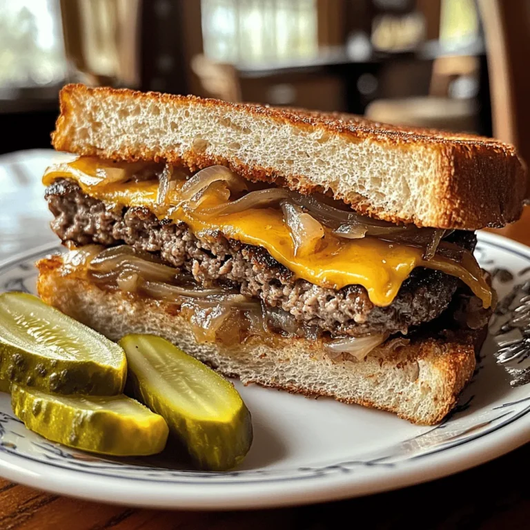 Comfort food has a special place in the hearts of many, and few dishes exemplify this essence as beautifully as the classic patty melt. This delectable sandwich is a mouthwatering combination of juicy beef patties, sweet caramelized onions, and melted cheese, all enveloped in crispy, golden-brown bread. It strikes the perfect balance of flavors and textures, making it a beloved favorite across diner menus and home kitchens alike.