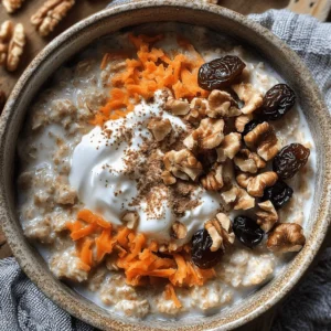 In recent years, the trend of healthy breakfast options has gained immense popularity as more and more people are looking to kick-start their day with nutritious meals. Gone are the days of sugary cereals and overly processed breakfast bars. Today, health-conscious individuals seek out wholesome ingredients that not only fuel their bodies but also tantalize their taste buds. One delightful option that perfectly embodies this trend is the Carrot Cake Oatmeal Delight. This recipe marries the comforting flavors of traditional carrot cake with the wholesome goodness of oatmeal, resulting in a breakfast that is both nutritious and delicious.